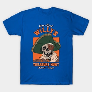 One-Eyed Willy's Treasure Hunt T-Shirt